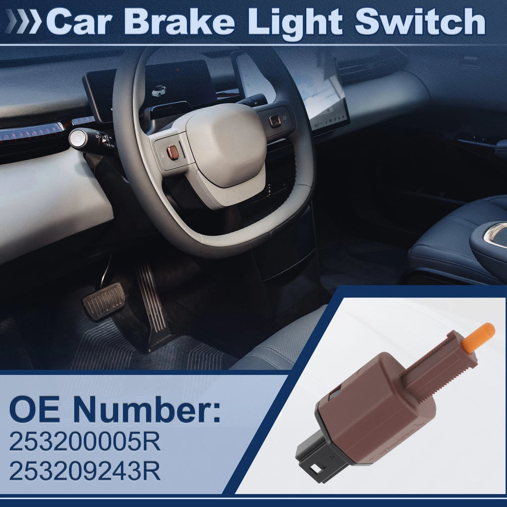 Brake Light Switch for Renault Grand Scénic III (2012–2016) 253200005R
