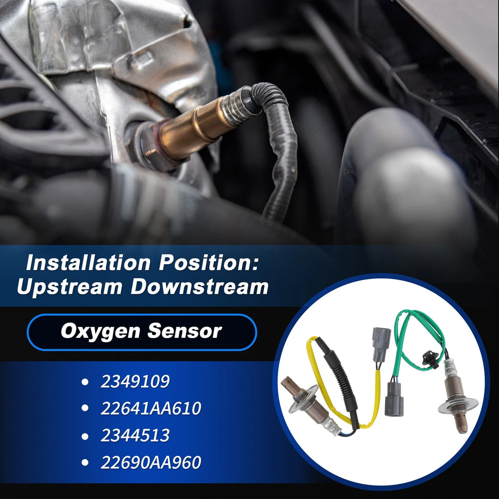 Upstream Downstream Oxygen Sensor 2pcs Replacement for Subaru Forester (2011–2013)