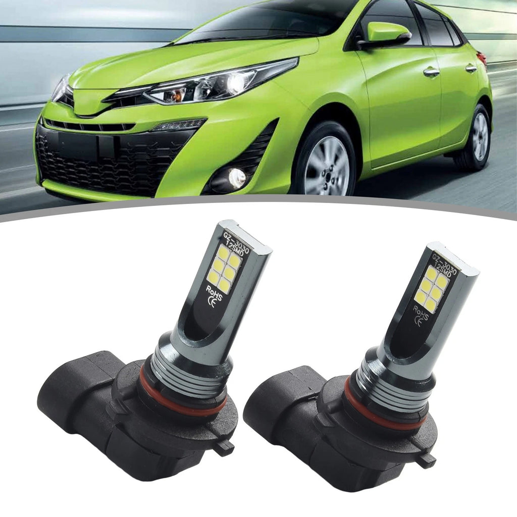 2X 9006HB4 LED Fog Light Bulbs for Improved Performance