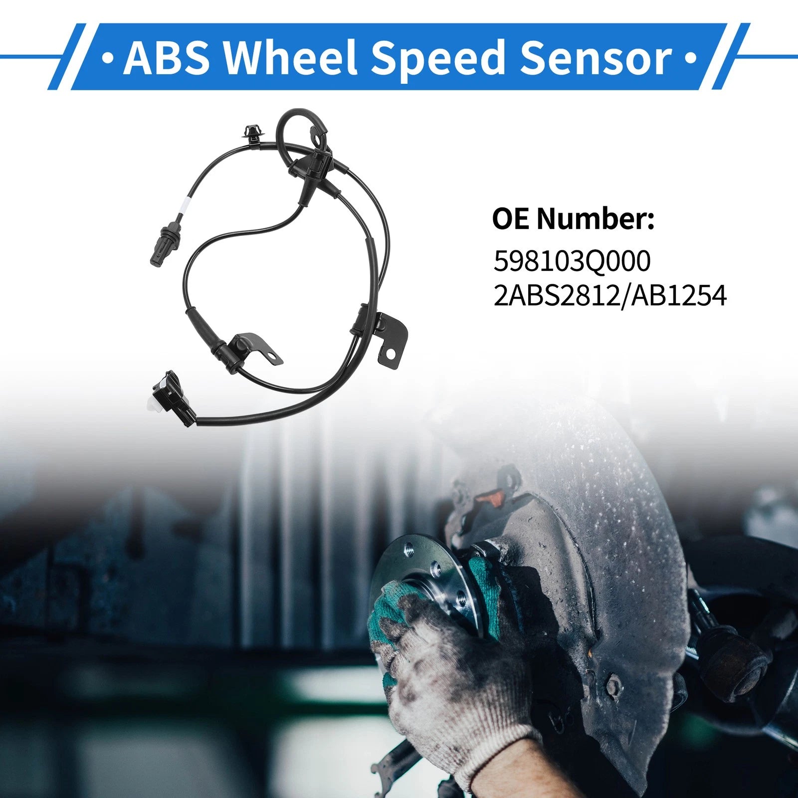 ABS Wheel Speed Sensor Replacement for Hyundai Sonata (2012–2017)