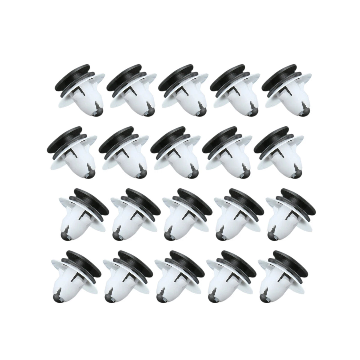 Replacement Pack of 20 Plastic Clipping Components for Volvo
