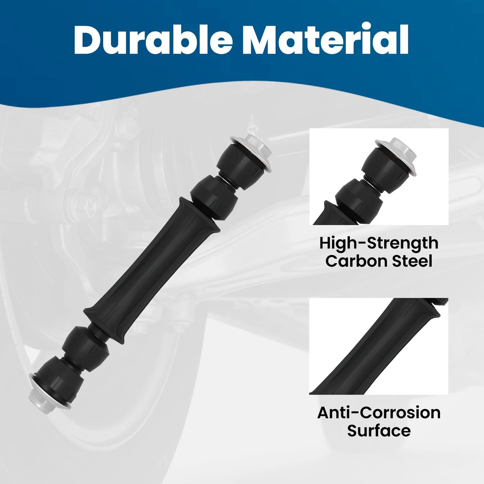 Front Sway Bar End Link for Chevy Silverado 1500/3500 HD (2007–2016)