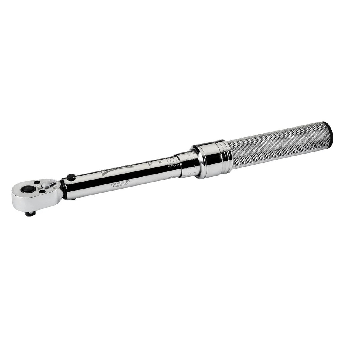 3/8 Drive Micro-Adjustable Torque Wrench 5-75 ft-lb with Non-Slip Grip