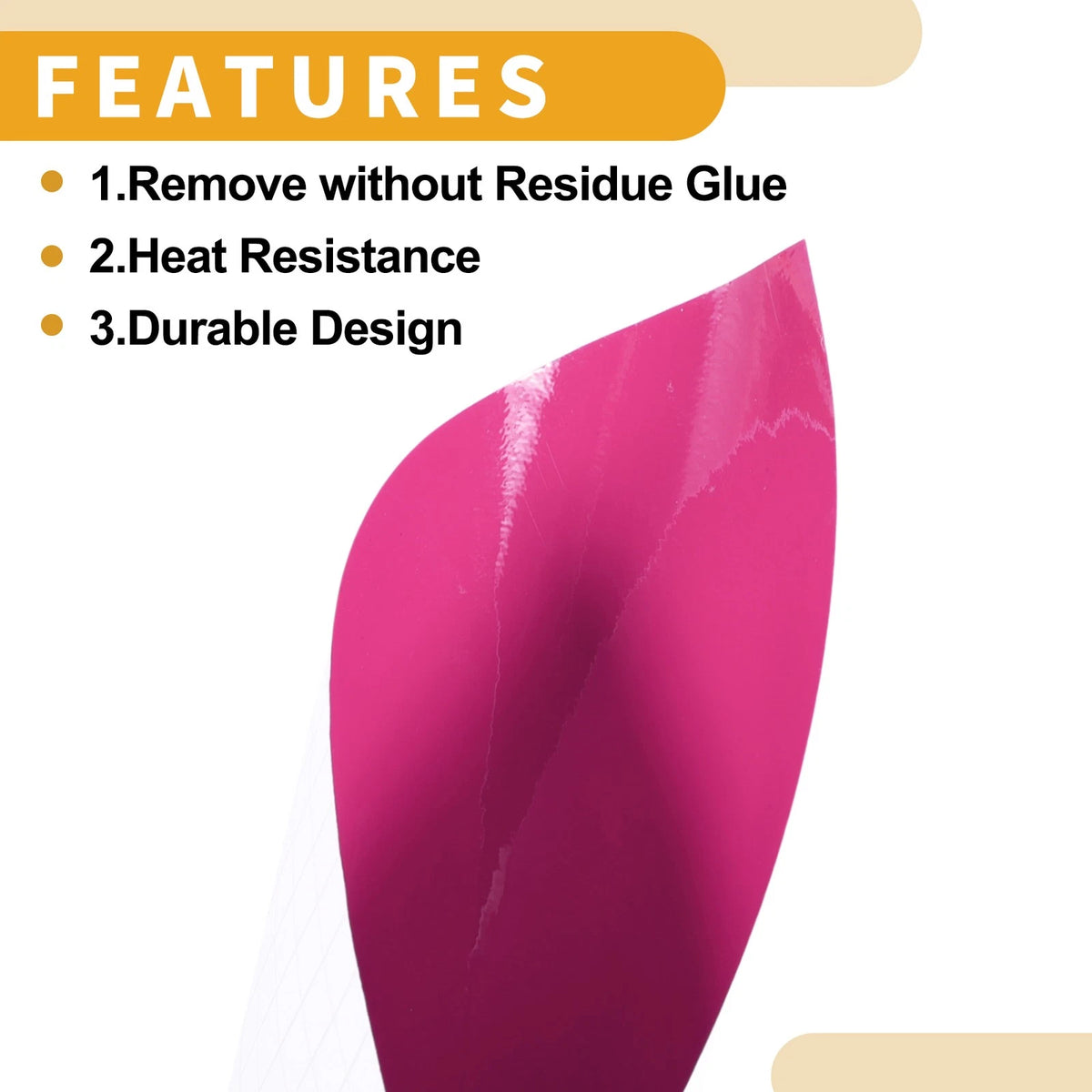 Car Wrap Film 76x152cm for All Models (Vinyl, Bright Rose Red)