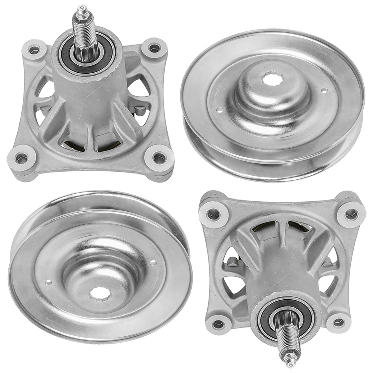 Deck Spindle with Pulley Replacement for Dixon Speed ZTR 46 (2016–2019)