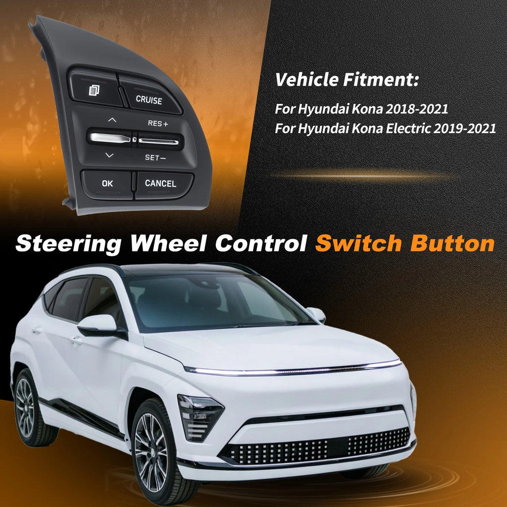 Cruise Control Steering Wheel Switch Right for Hyundai Kona (2018–2021)