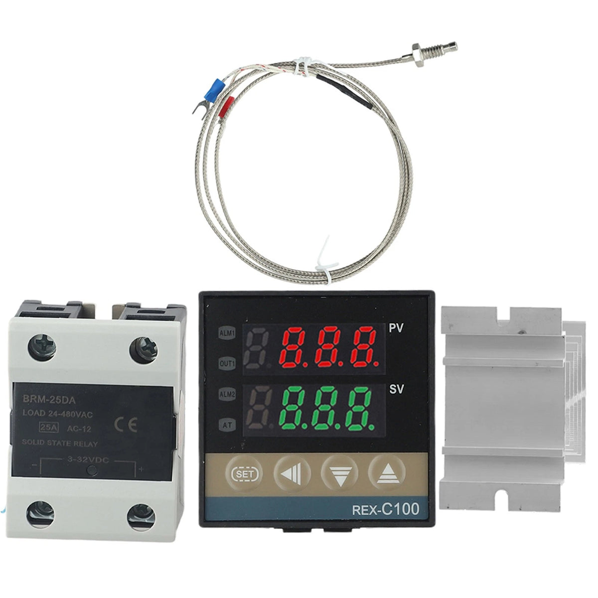 K-Type Thermocouple Sensor for PID Temperature Control (Industrial Heating)