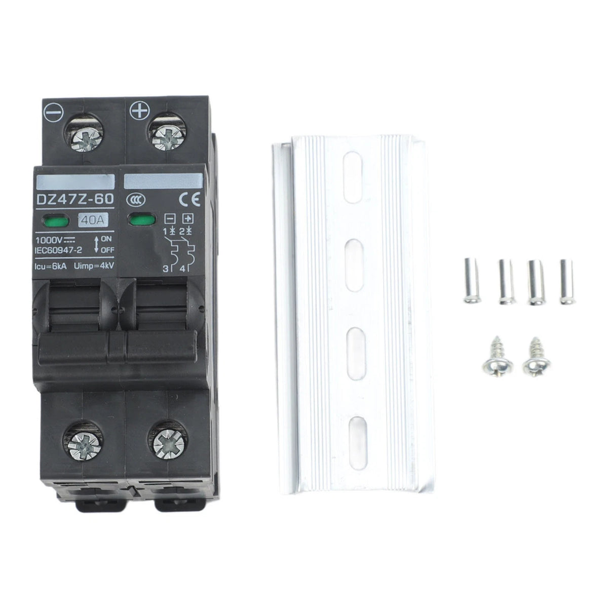 DZ47Z-2P Solar DC Breaker for PV Use
