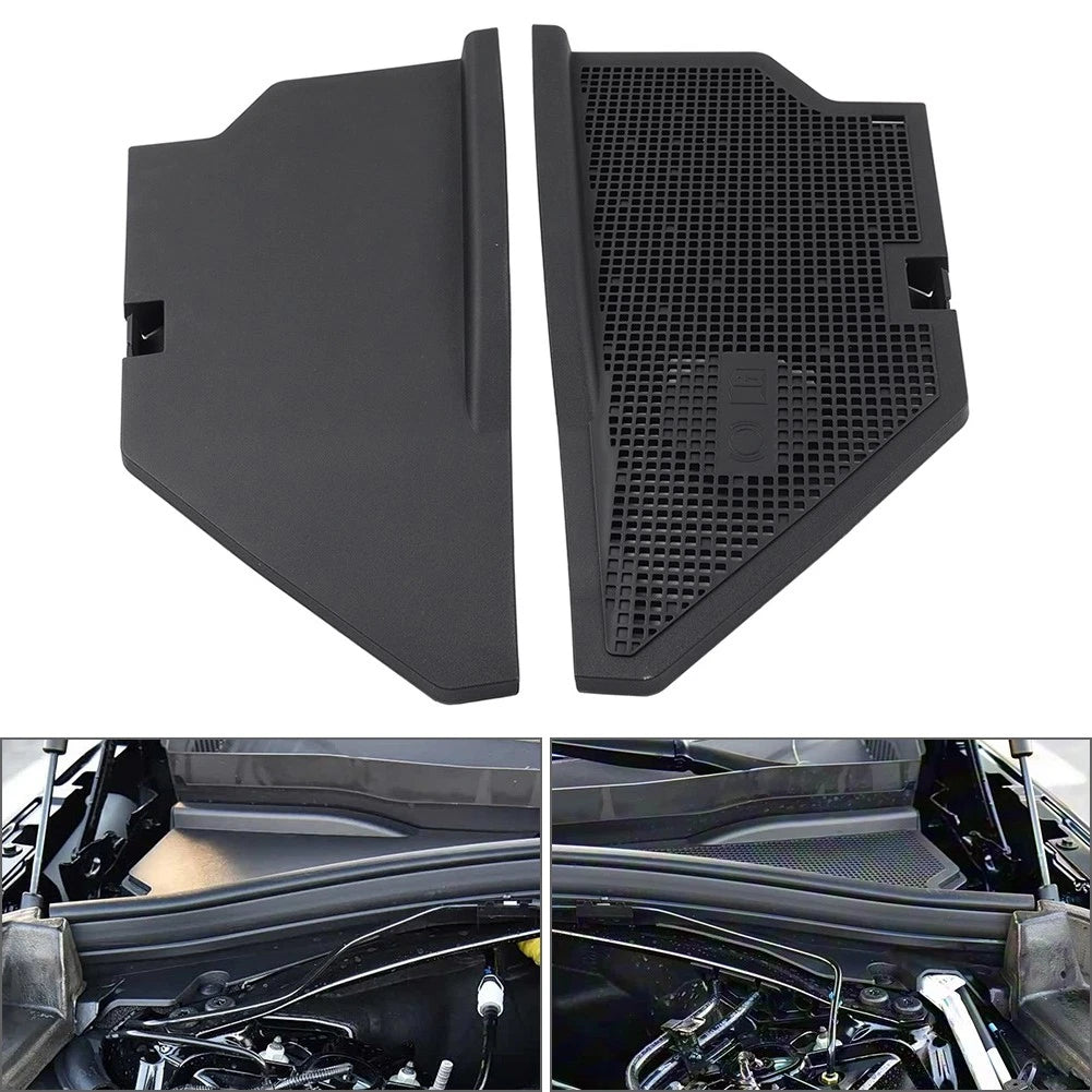 Front Windshield Wiper Cowl Grille Side End Cover for Land Rover Range