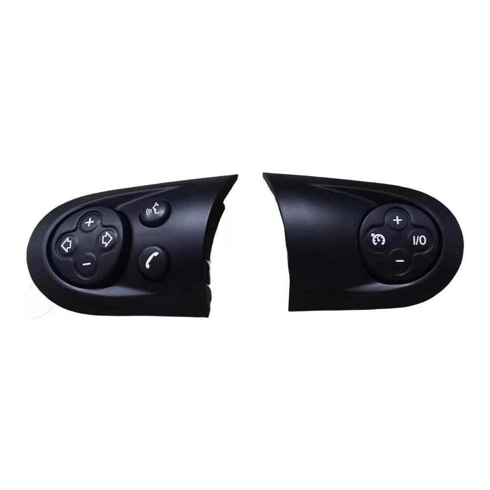 For Mini Cooper Steering Wheel Volume Button Cover 2 Pieces Multifunction Part