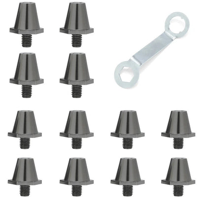 Set of 4 Rugby Boot Studs for Stable Traction (Lightweight)