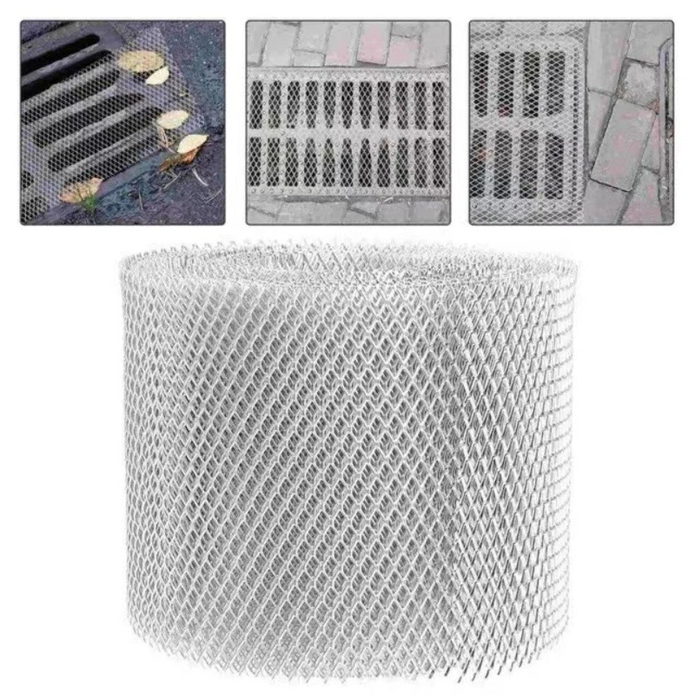 6m Aluminum Gutter Guard Roll with 10 Fixing Clips