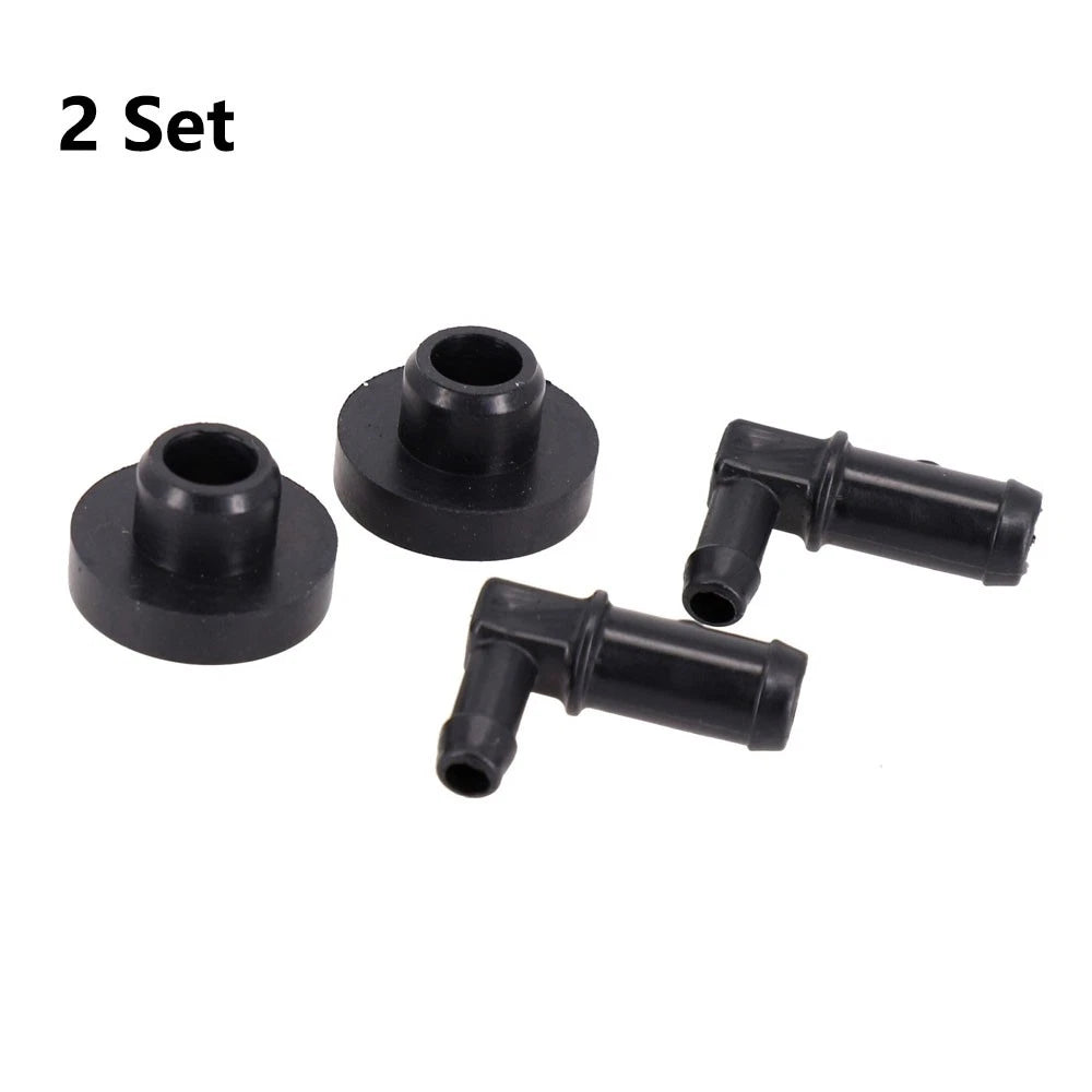 Set of 2 Fuel Tank Stem & Bushing Kit for Husqvarna Lawn Mower (532139277, 532003645)