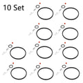 Set of 10 Carburetor Needle Seat Kit for Tecumseh 631021 631021A 621021B