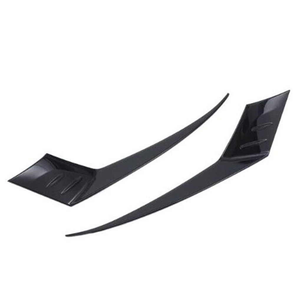 For Honda For Accord 11th Generation Glossy Black Headlight Eyebrow Cover