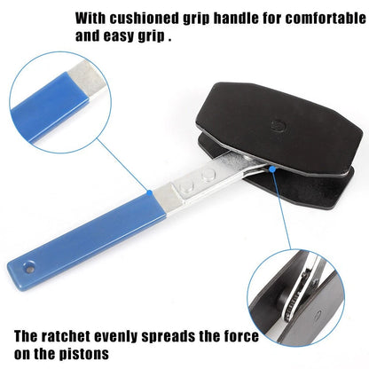 Brake Piston Separator Tool for Professional Use (360 Degree Swing Ratchet)