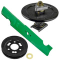 Deck Spindle Pulley and Blade Replacement for Toro Z400 Z449 (48 in) (2017–2024)