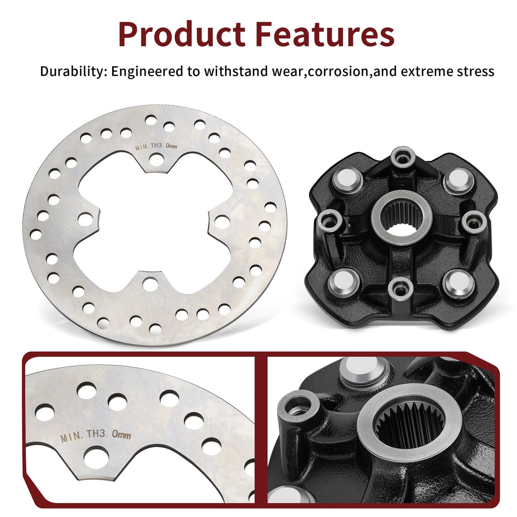 Front Wheel Hub Brake Disc for Honda Rancher 420 TRX420FA/FE/FM/TE/TM (2014–2024)