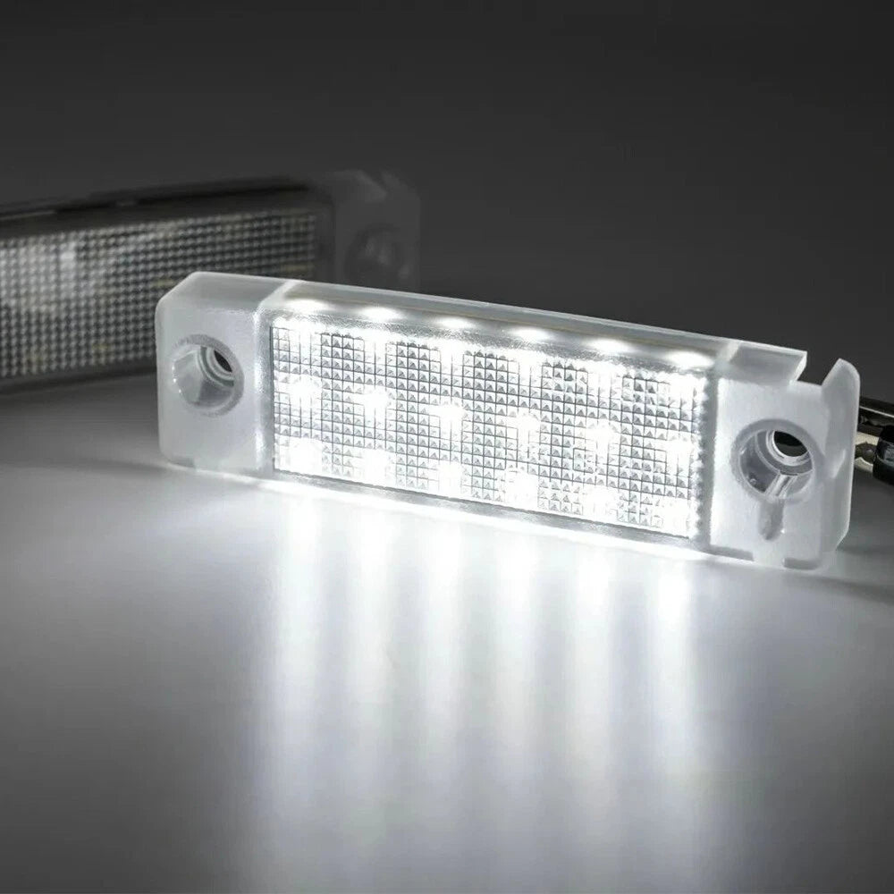 White LED License Plate Light Lamp for Toyota 4Runner (1996–2021) & Sequoia (2001–2021)