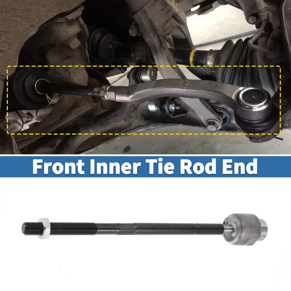 2pcs Front Inner Tie Rod End Links Replacement for Chevrolet Malibu (2013–2016)