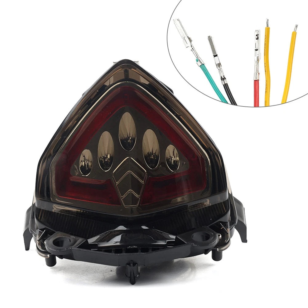 Integrated LED Tail Light Indicator for Honda CBR 500 (2013–2014) Smoke