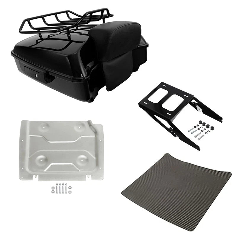 Trunk Backrest Rack Mount Plate for Harley Sport Glide FLSB (2018–2021)