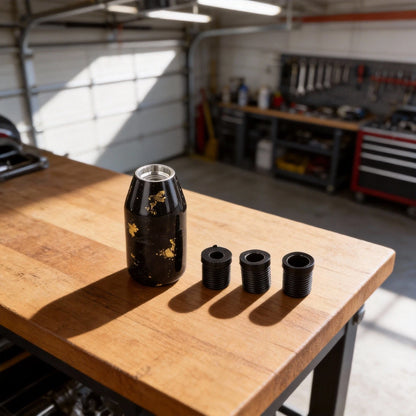 Manual Transmission Shift Knob for Universal Fit (Multiple Adapters)