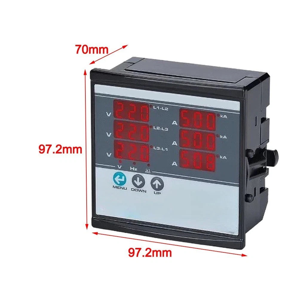 SEM-06 Digital Ammeter for Industrial Control Panels (220V AC)