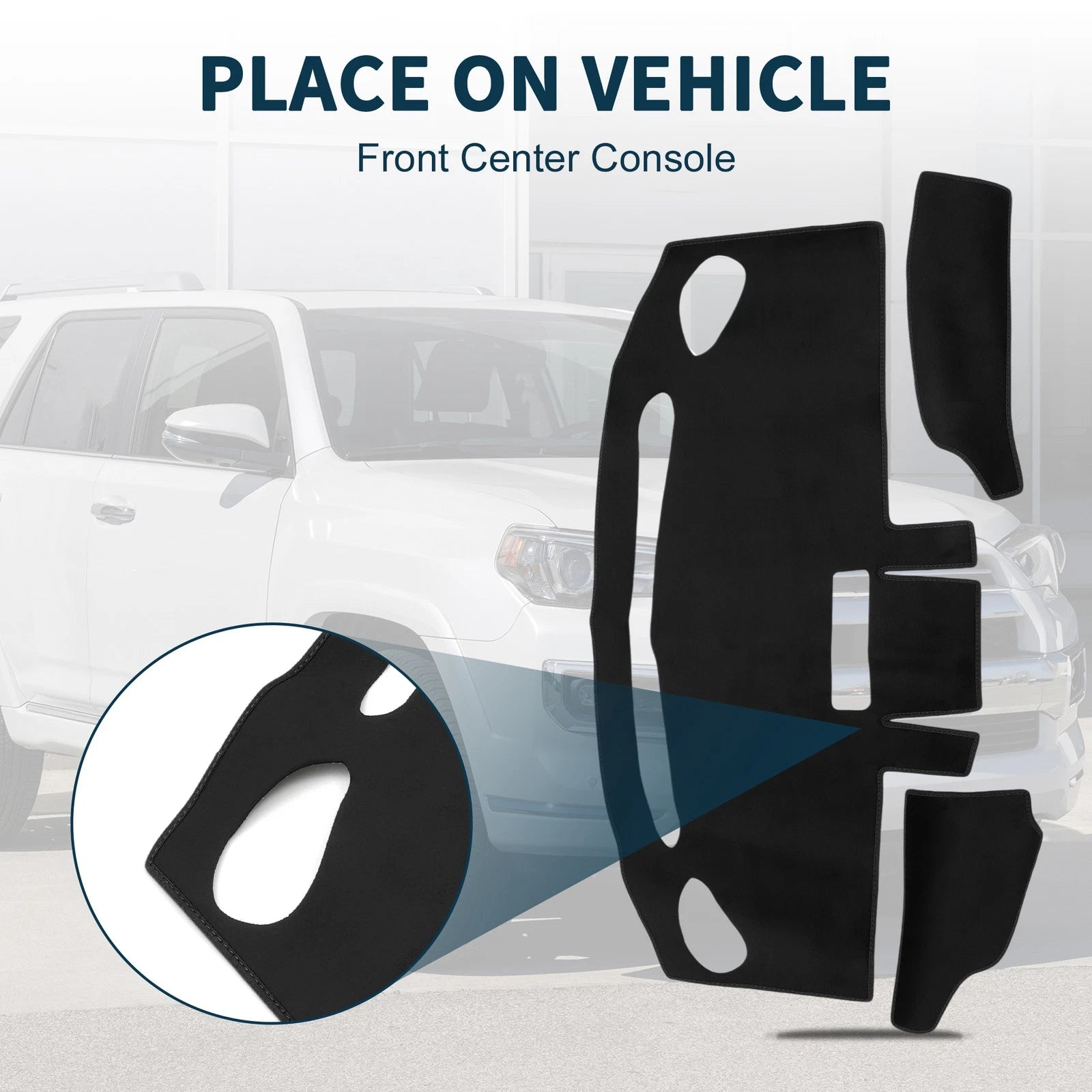 Dashboard Dash Cover Mat Sun Protector Replacement for Mazda Flair Wagon (2005–2010)