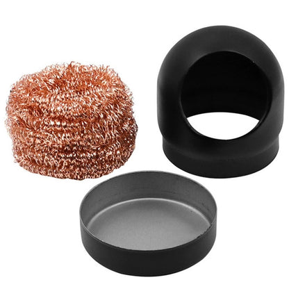 Black Soldering Iron Tip Cleaner for Oxidation Removal