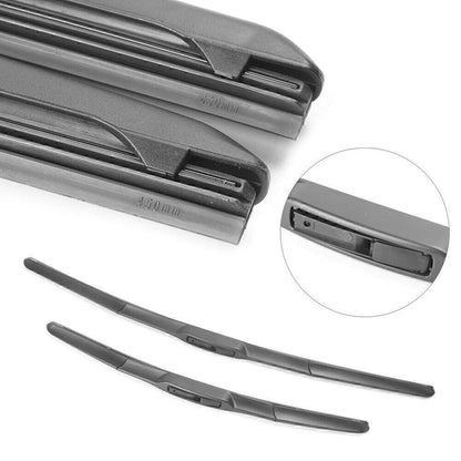 Set of 2 Front Windshield Wiper Arm Blades for Mitsubishi Outlander (2012–2016)