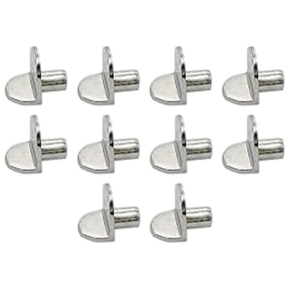 30X L Shaped Plastic Alloy Shelf Brackets for Cabinets Bookcase