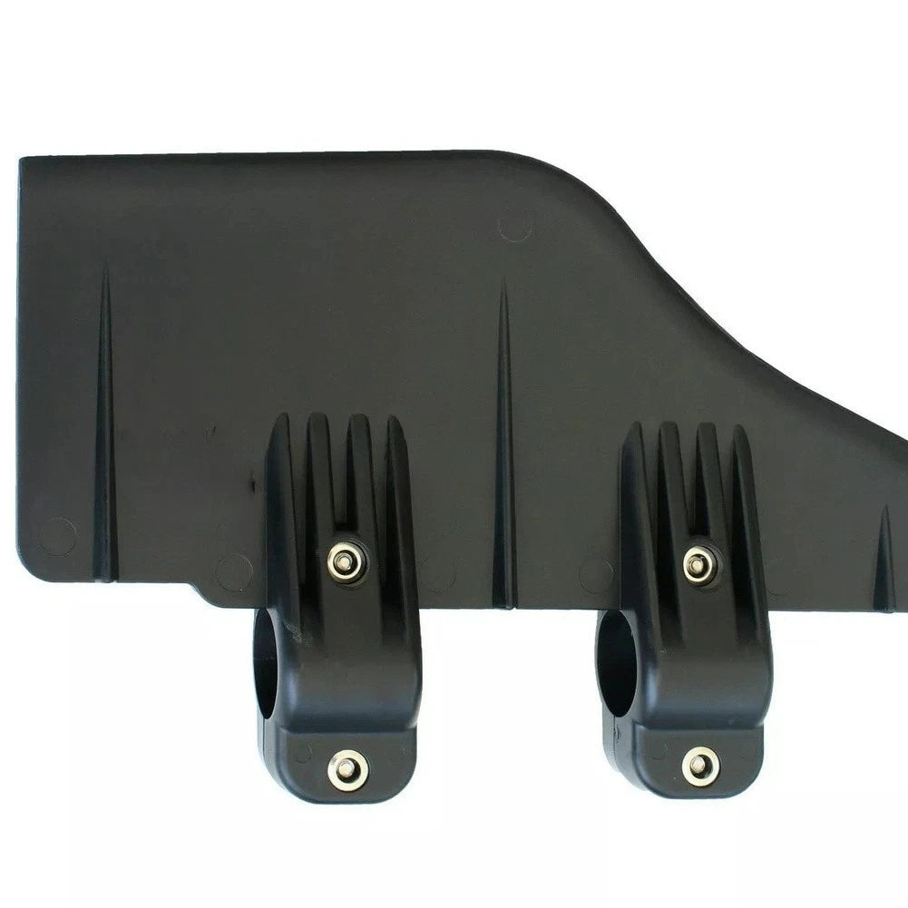Replacement Rudder Kit for 24-55 lb Thrust Electric Outboard Motors (Black)