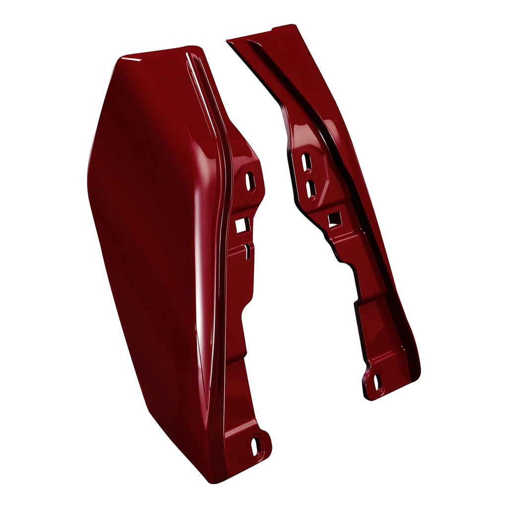 Mid Frame Deflectors for Harley Touring Electra Glide (2009–2023) Billiard Red