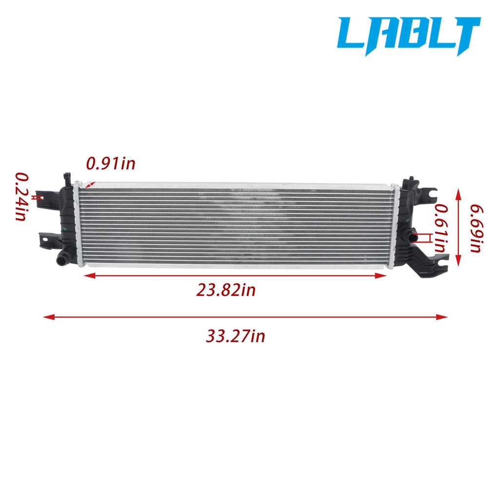 Intercooler for Chrysler Pacifica, Voyager (2021–2024) V6 3.6L