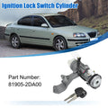Ignition Switch Lock Cylinder Replacement for Kia Spectra for Hyundai Elantra (2001–2010)