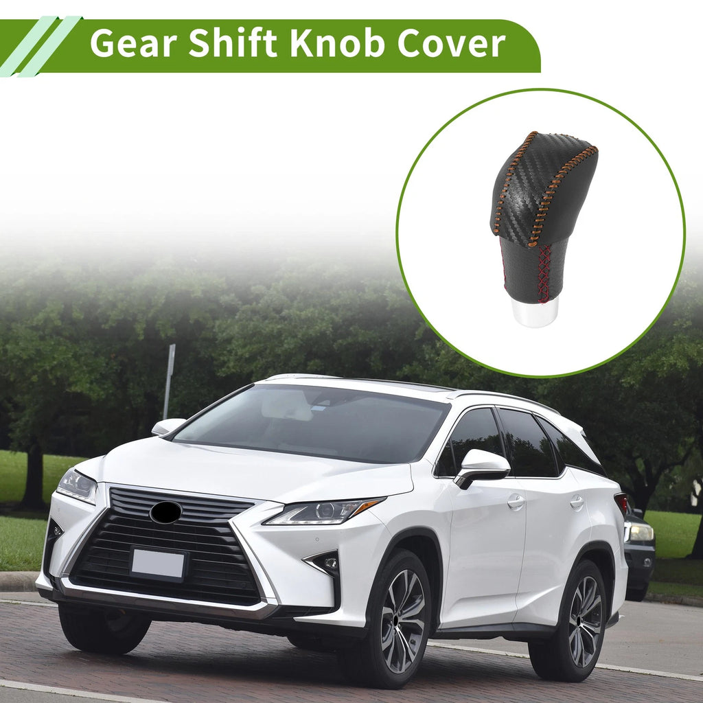 Gear Shift Knob Cover Replacement for Lexus RX350 (2023–2024) Black Brown