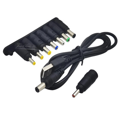 USB to DC Power Cable Jack Charging Cable Adapter for (1 Set)