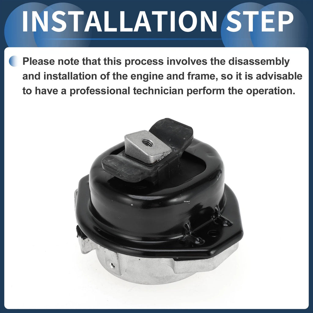 Engine Motor Mount Replacement for BMW 730Li E66 (2000–2008)