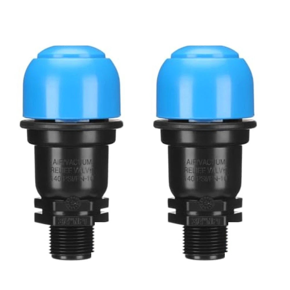 2Pack Air Release Valve 3/4 Inch for Irrigation Systems