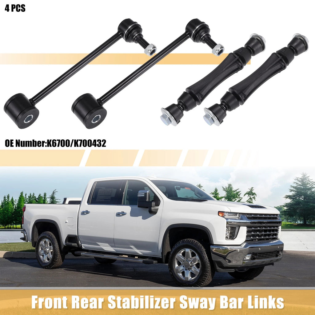 Front and Rear Stabilizer Sway Bar Link Kit for Cadillac Escalade (2015–2020)