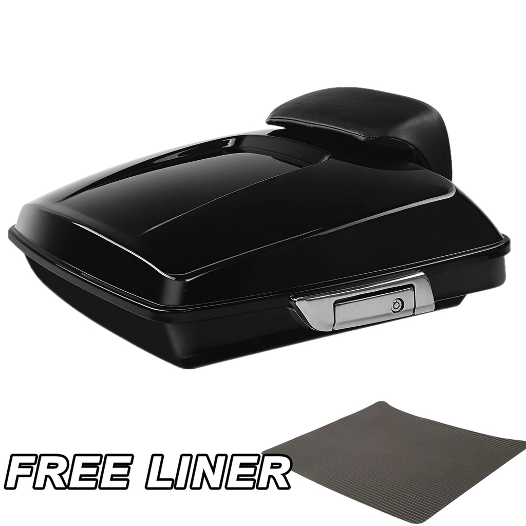 Trunk Mount Rack Backrest Pad for Harley Electra Glide (1997–2008)