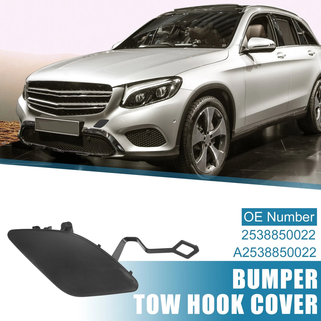 Front Bumper Tow Hook Cover Cap Replacement for Mercedes-Benz GLC (2016–2023)
