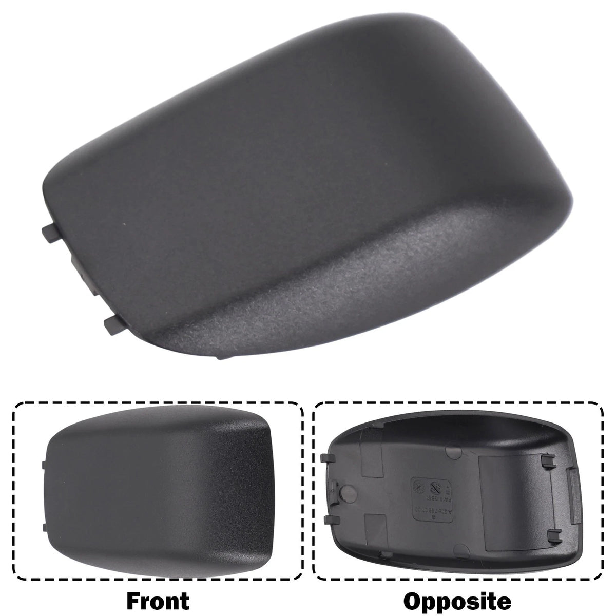 Matte Black Rear Cover for Key Perfect Car Interior Decoration