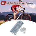 Bicycle Wheel Spokes 154mm Replacement Set for 26 inch Bike (2008–2015)