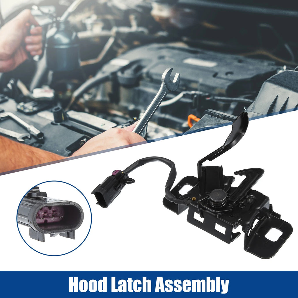 Hood Latch Assembly for Cadillac ATS (2013–2019) Black
