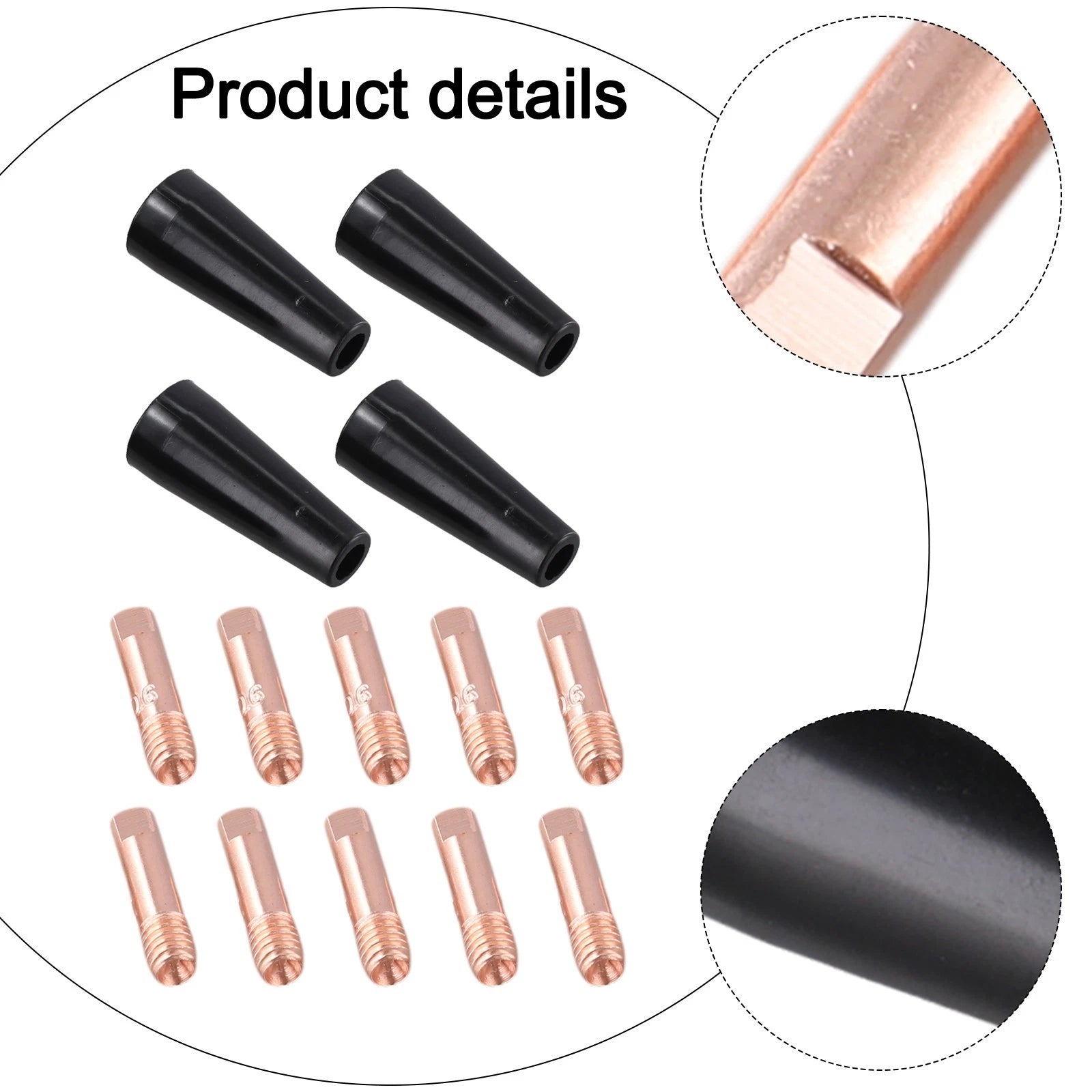 MIG Welder Accessory Pack with Nozzles for MIG Welders