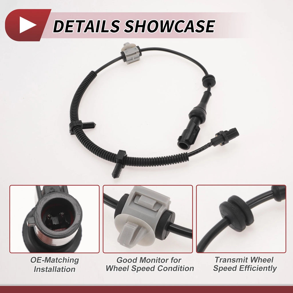 ABS Wheel Speed Sensor No. 8S4Z2C191B for Ford Focus (2008–2011) Rear Left