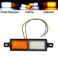 2X LED Indicator Light for Car Bullbar Accessories (Front White Amber)