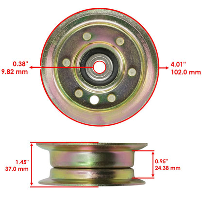 Idler Pulley with Belt Guard Replacement for Husqvarna YTH20B42T (2008–2017)